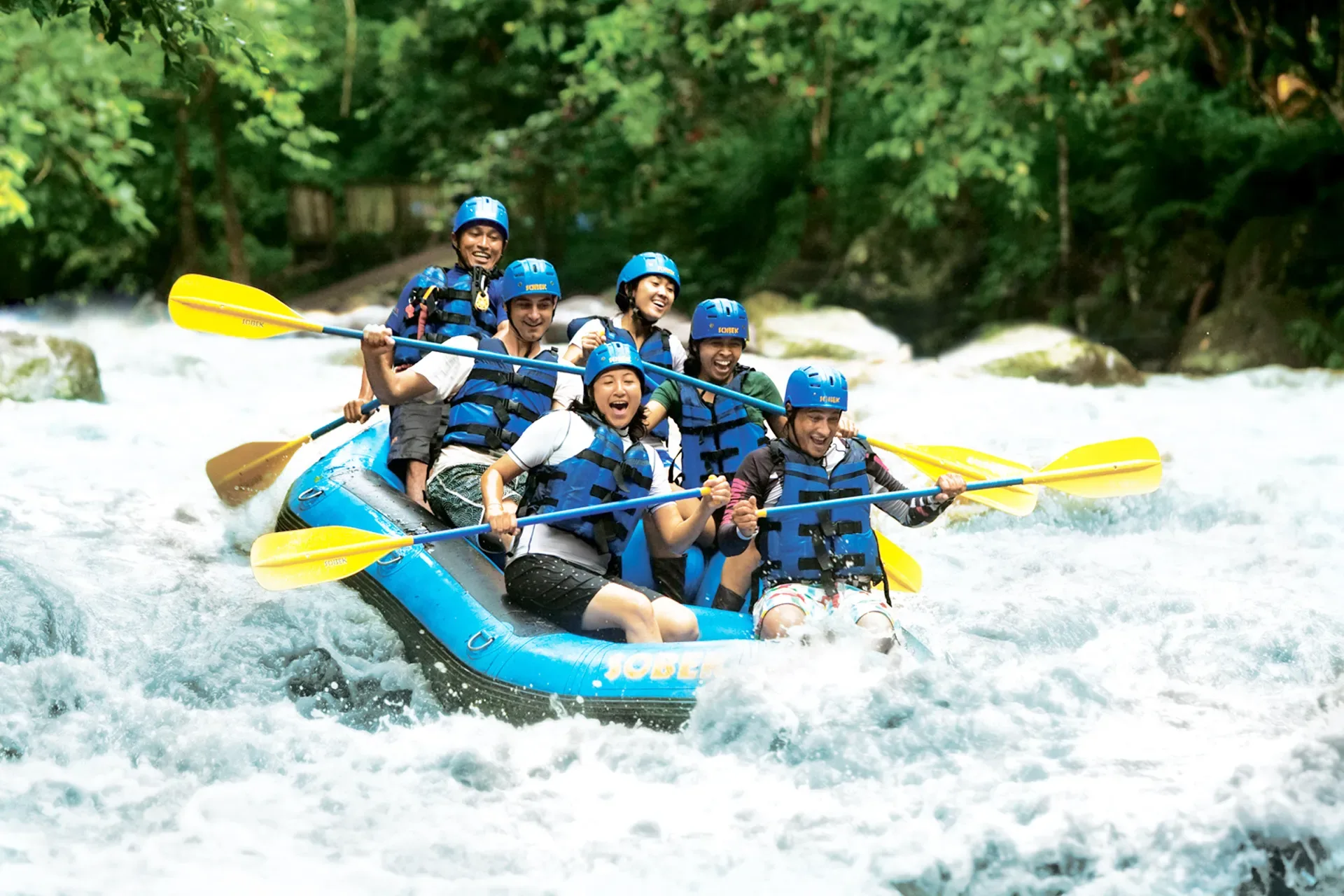 Bali Ayung River White Water Rafting Adventure – 1 Day